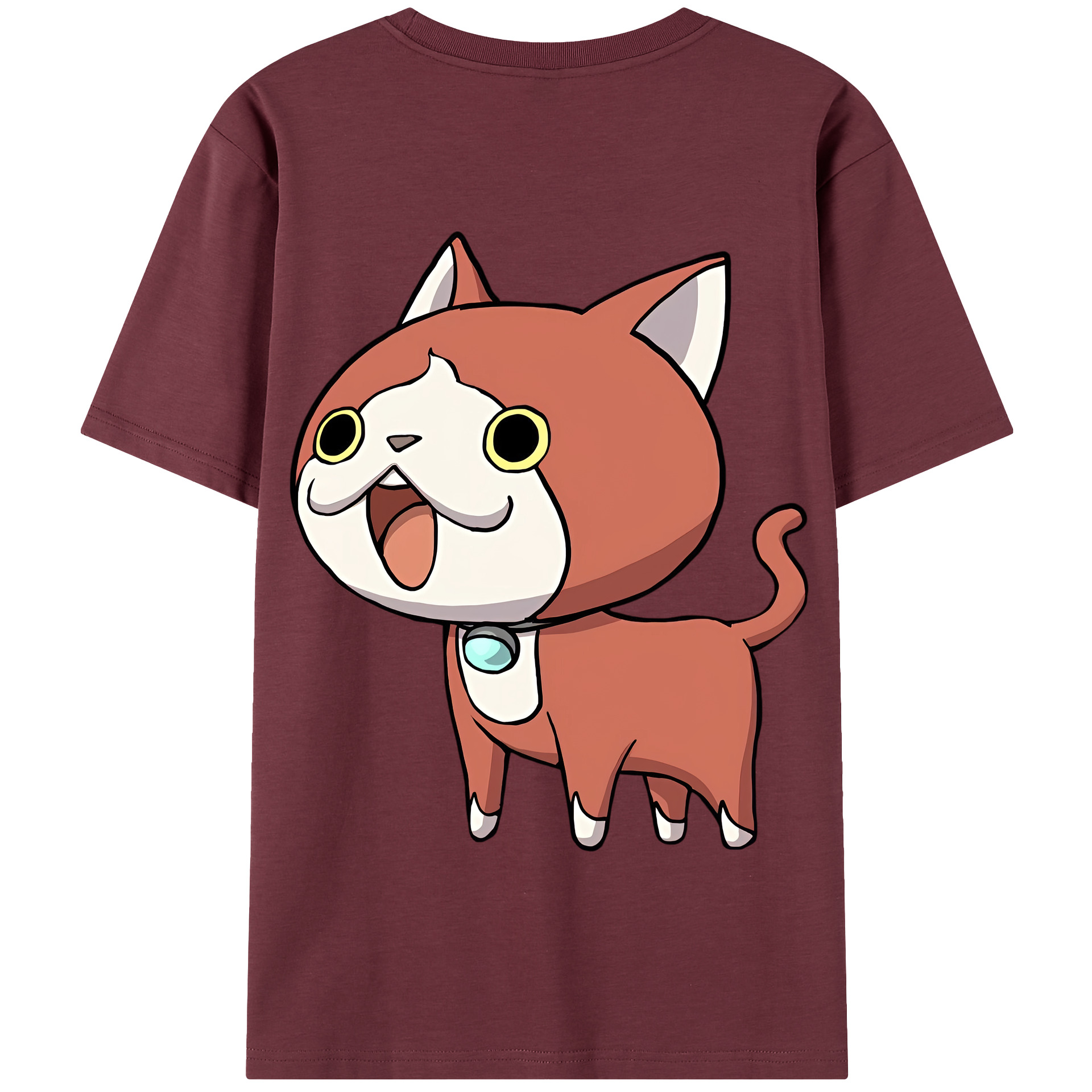 （画像用） 妖怪ウォッチ Yo-kai Watch 綿100％半袖Tシャツ（背面プリント）